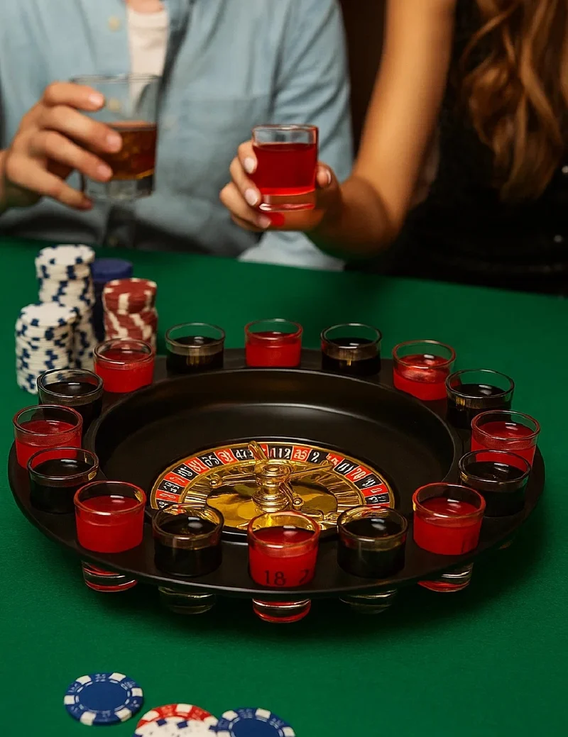 Gioco Di Società Alcolico Roulette Completo
