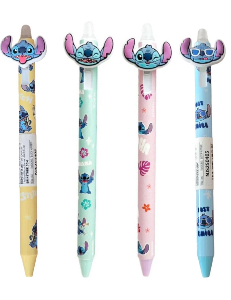 Penna Gel Cancellabile Disney Stitch Tropical