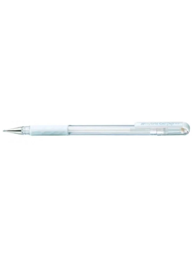 Penna Roller Pentel Gel Hybrid Grip K118 Bianca