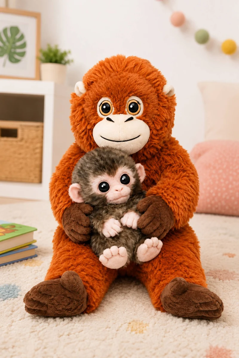 Peluche Scimmietta Punch 34cm