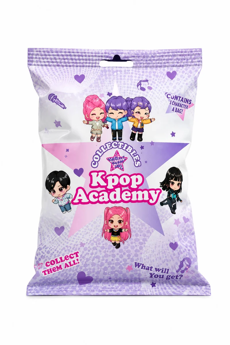 Blind Box Squishy Antistress K-Pop Demon Hunters 9cm
