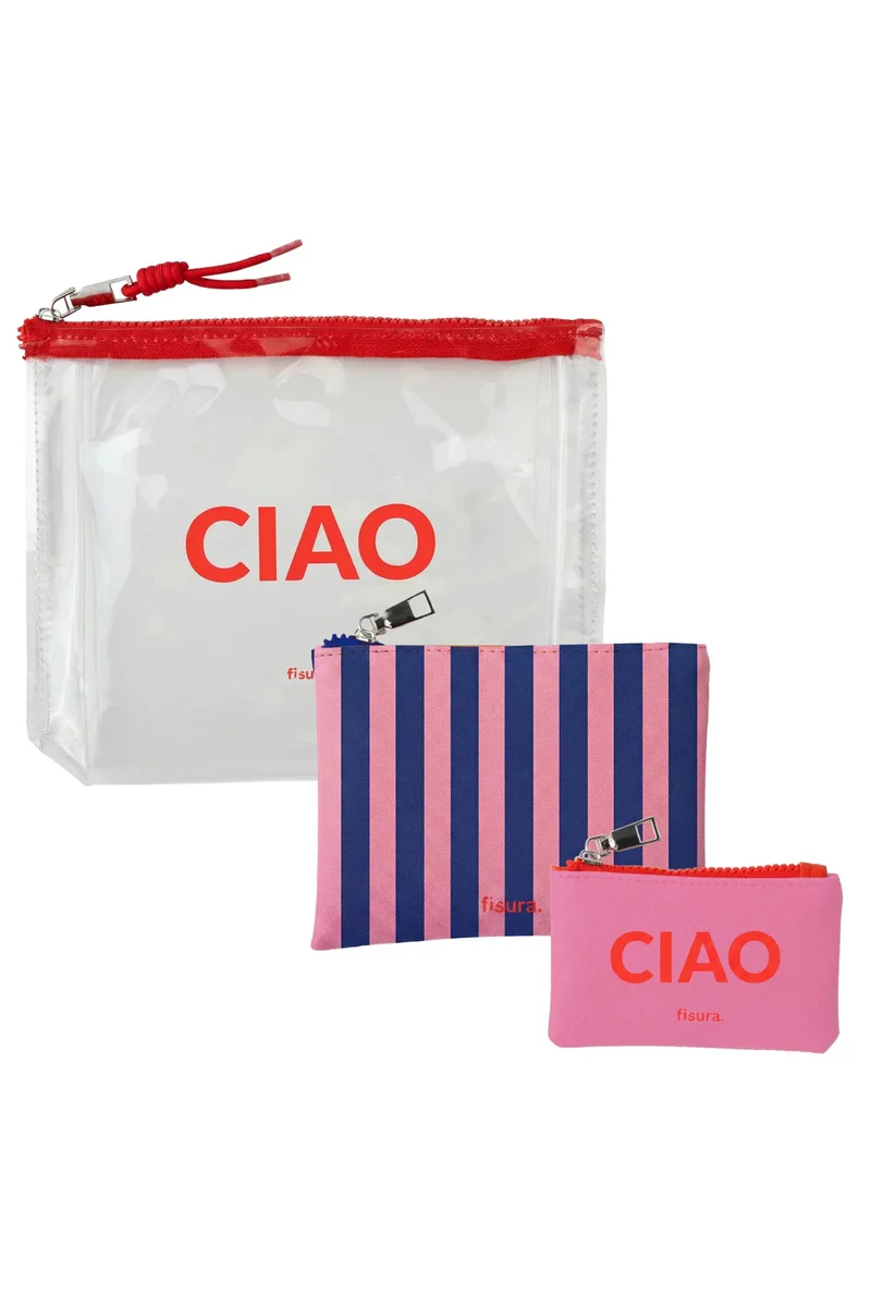 Beauty Case Triplo Ciao