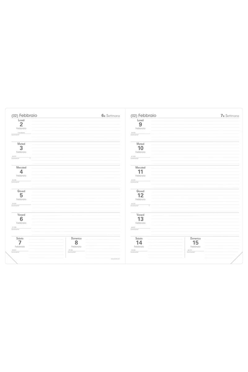 Agenda Del Professore Quo Vadis Roma Grigio Dusky 2026/2027 Settimanale Orizzontale 21x27cm