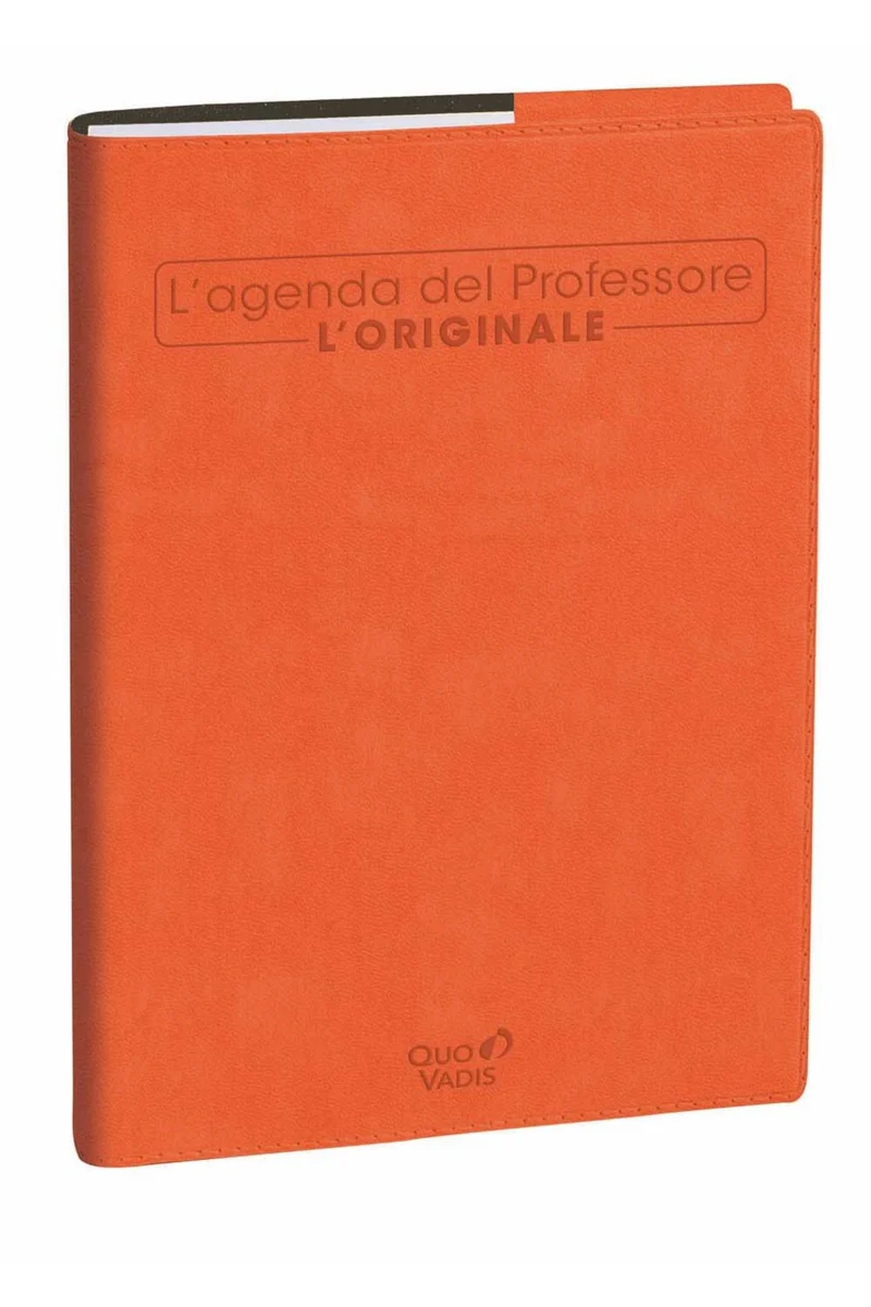 Agenda Del Professore Quo Vadis Roma Arancio 2026/2027 Settimanale Orizzontale 21x27cm