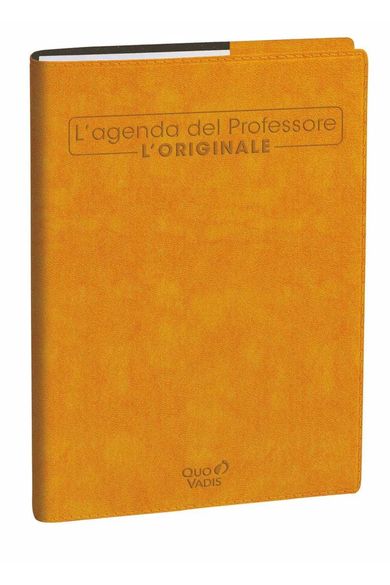 Agenda Del Professore Quo Vadis Roma Gialla 2026/2027 Settimanale Orizzontale 21x27cm