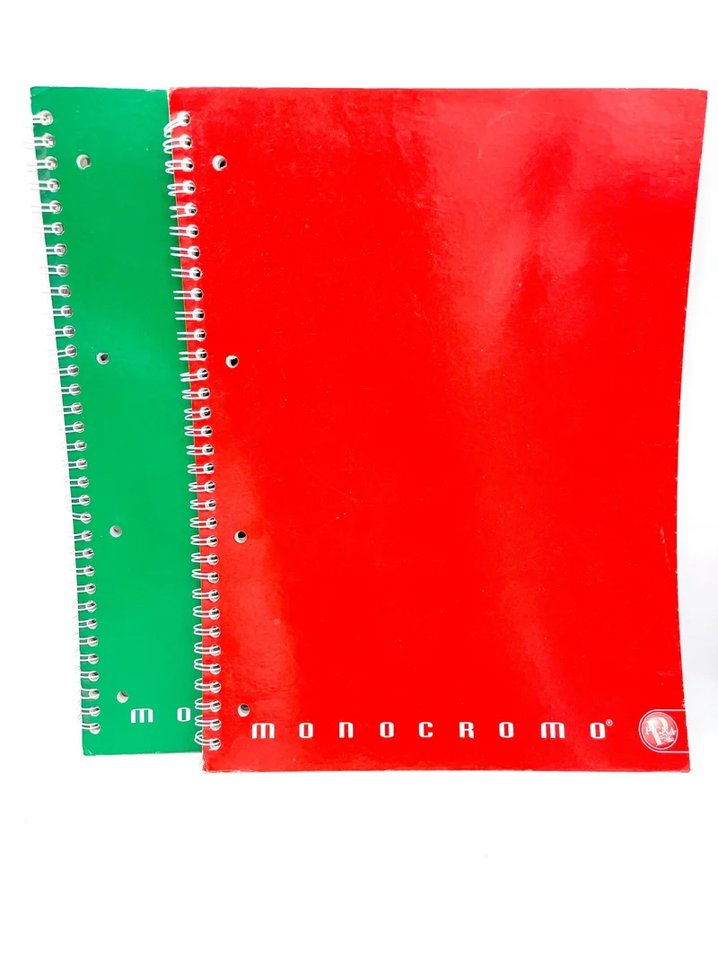 Monocromo Maxi Quaderno A4 Spiralato Righe 1R