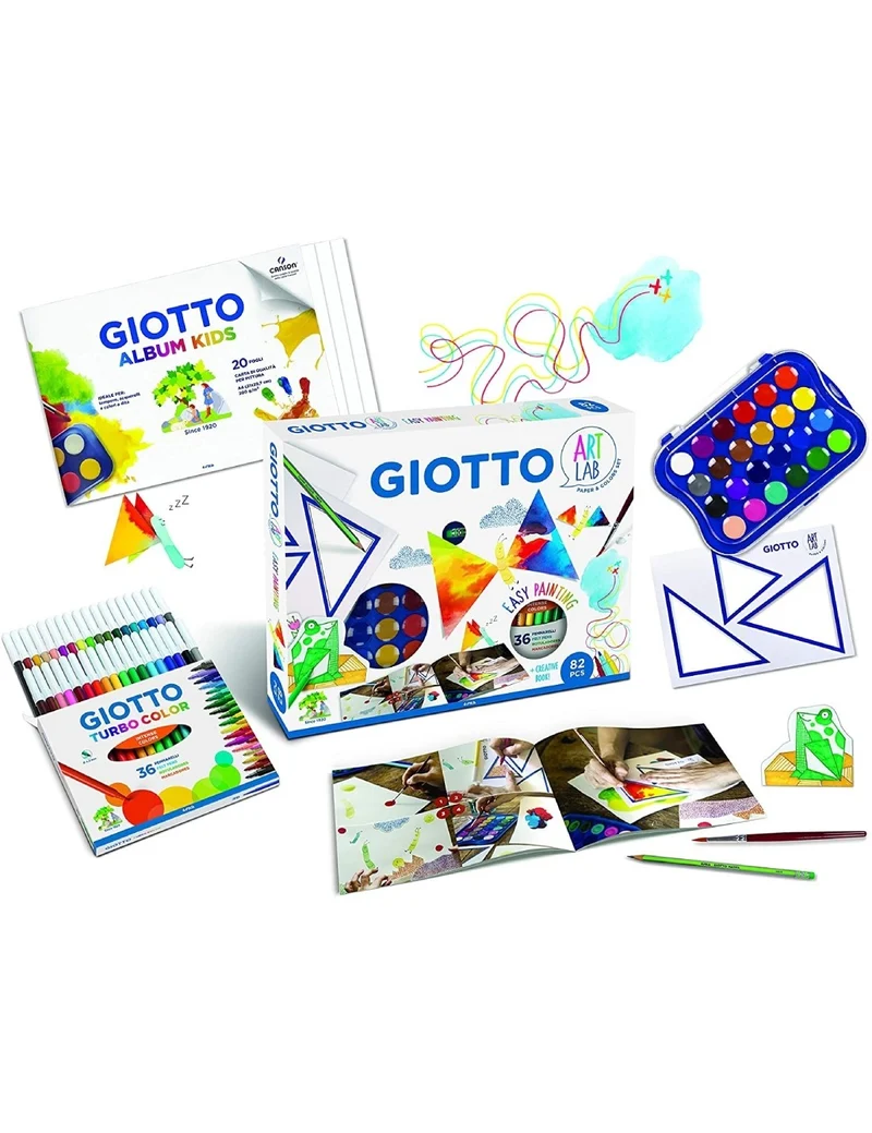 Giotto Art Lab Painting Set Creativo 82pz