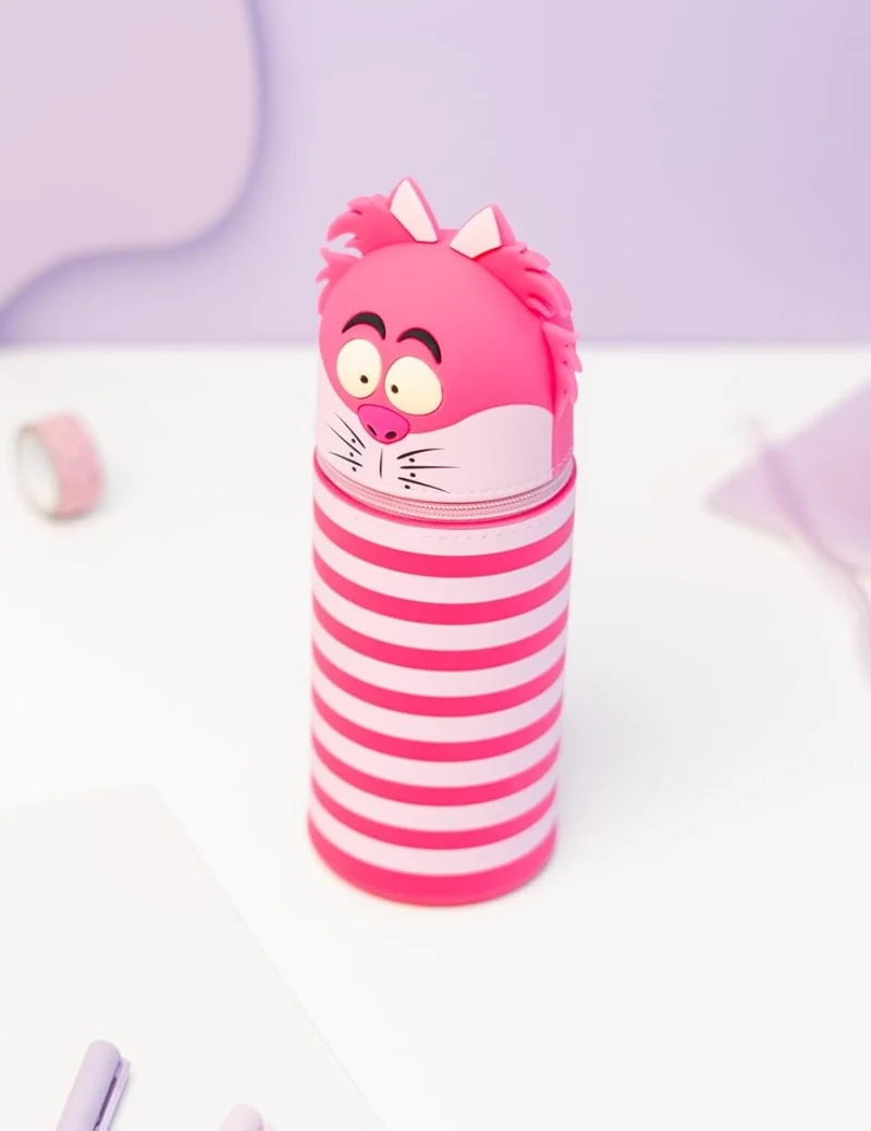 Portapenne In Silicone Disney Stregatto Alice Nel Paese Delle Meraviglie 3D