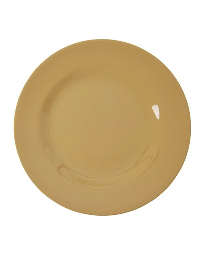 Rice Piatto In Melamina Beige 20cm