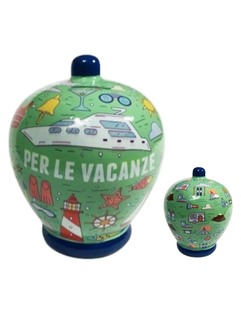 Salvadanaio In Ceramica Per Le Vacanze