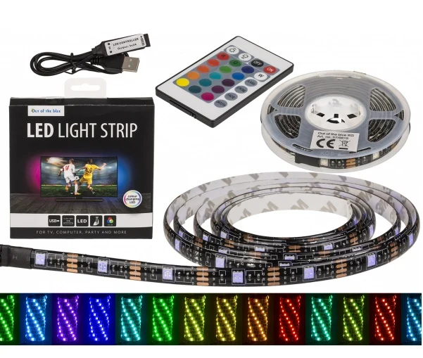 Striscia Led Luminosa Giochi Di Luce Con Telecomando