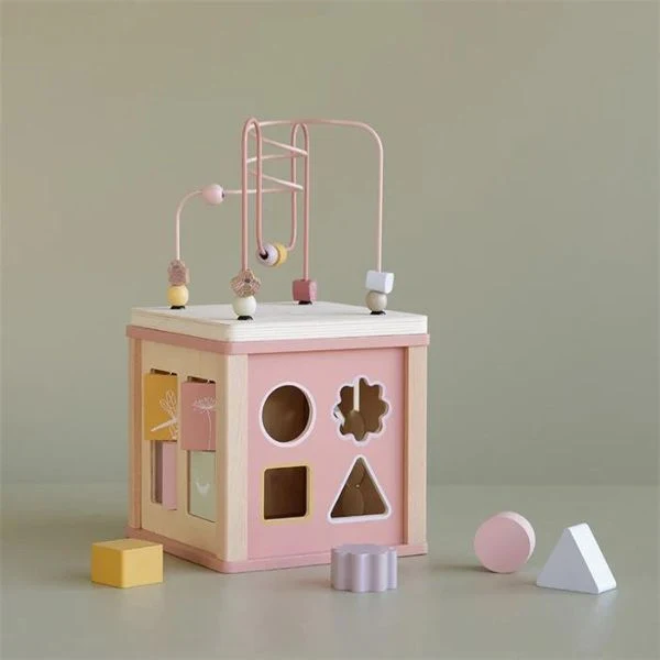 CUBO MONTESSORI ATTIVITA', ROSA