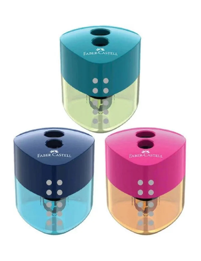 Temperamatite Contenitore 2 Fori Faber Castell