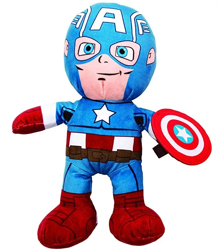 Peluche Captain America 25cm Marvel