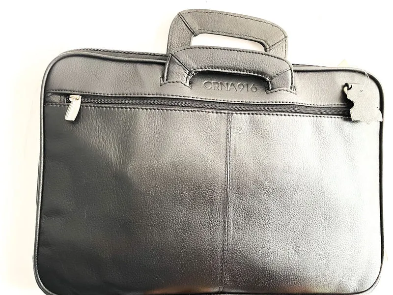 Borsa Con Tracolla Dorso Doppio In Pelle Chiusura A Zip