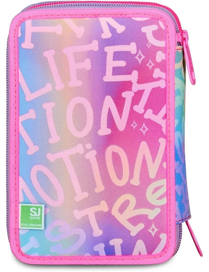 Astuccio Completo 3 Zip Seven Sj Gang Fantasy Girl