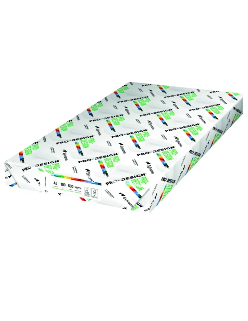 Risma Di Carta A3 Bianca 100g 500 Fogli