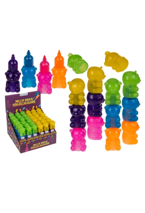 Evidenziatore Orso Colorato Set Di 3 Colori