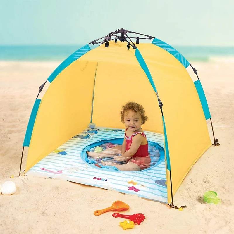 TENDA DA SPIAGGIA AD OMBRELLO CON PISCINA