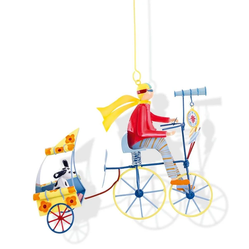 MOBILE IN METALLO VELOCIPEDE, CANE