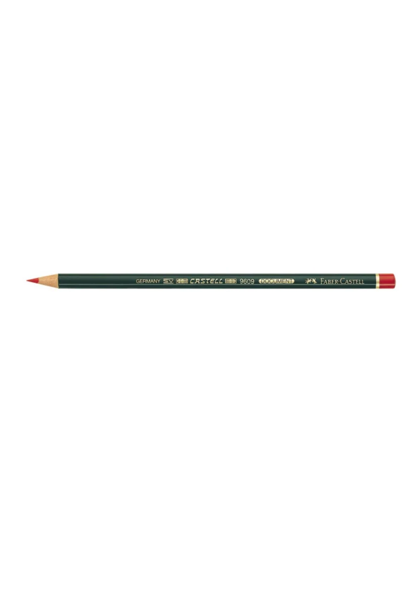 Matita Castell Colore Rosso Faber Castell