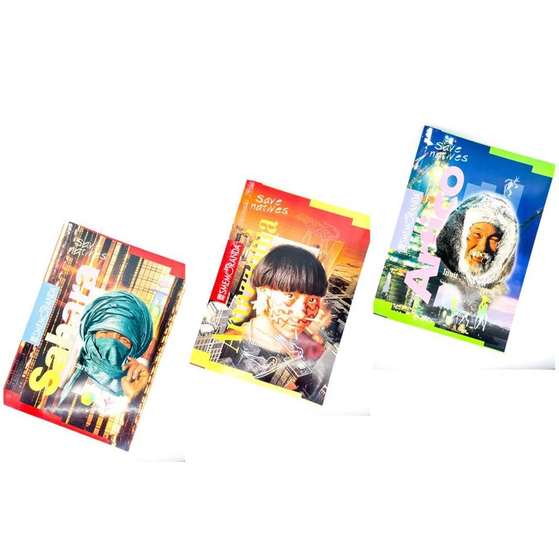 Smemoranda Maxi Quaderno A4 Brossurato 1R Save Natives 80g