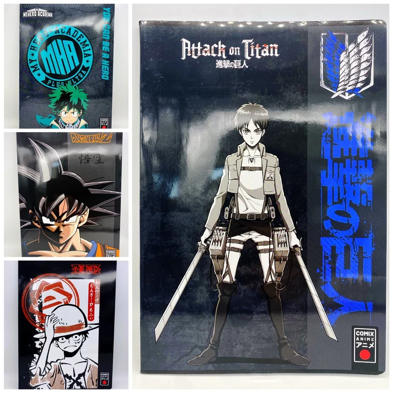 Comix Maxi Quaderno A4 Anime Netflix