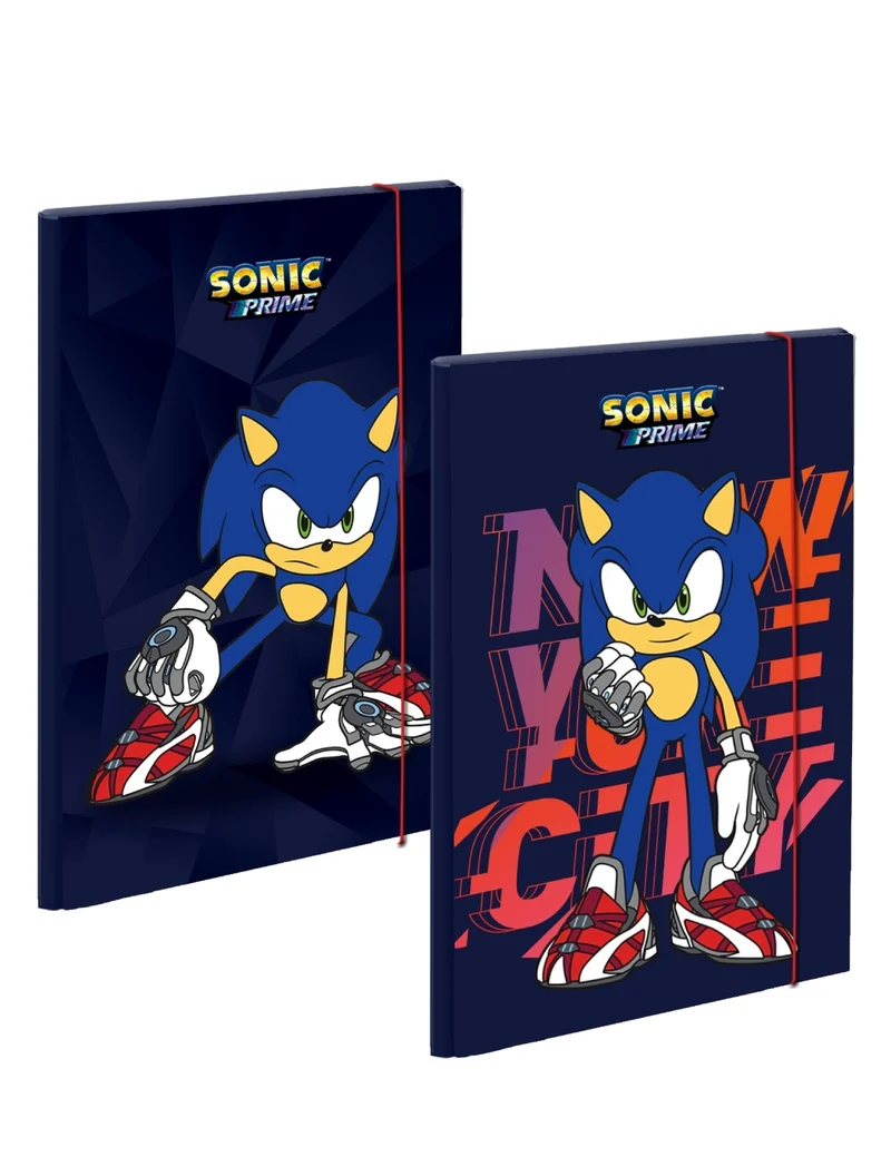 Cartellina Con Elastico 3 Lembi Sonic The Hedgehog