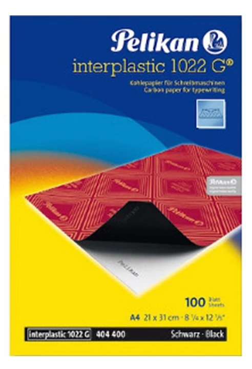 Carta Carbone Plastic 100 Fogli