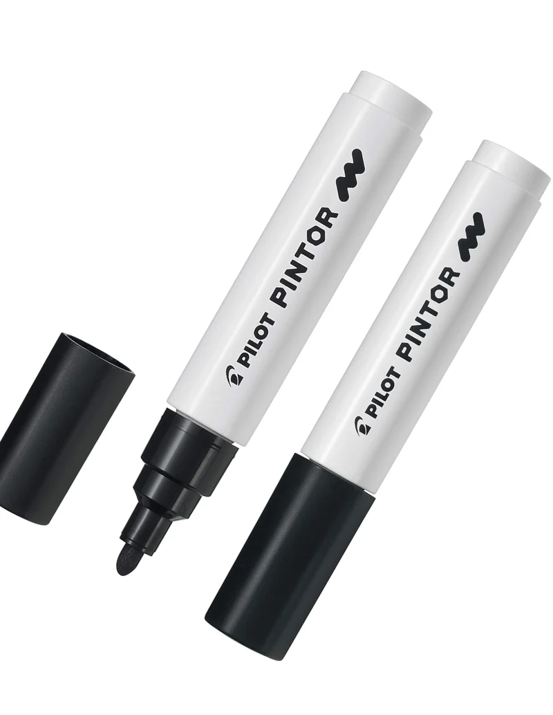 Marker Nykor Pilot Pintor Multisuperficie Nero