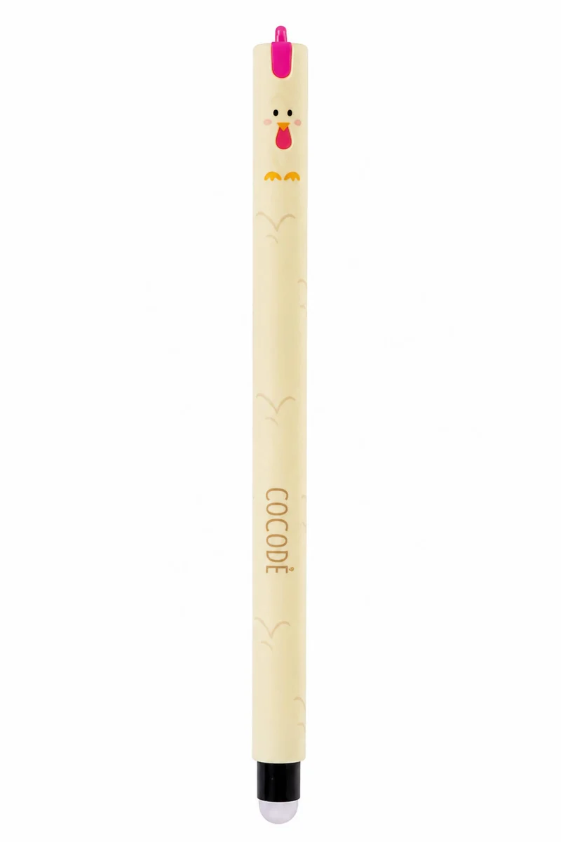 Penna Gel Cancellabile Queen Coccode