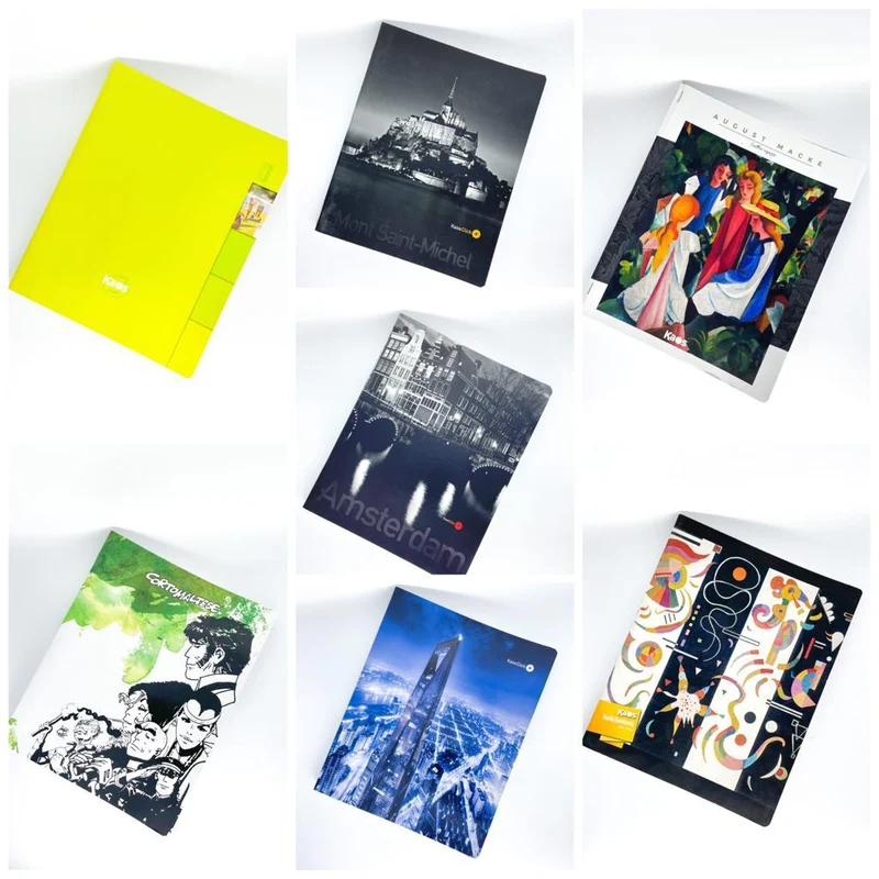 Kaos Quaderno Mid 18x24 Fantasie Assortite 80g