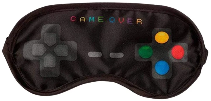 Maschera Copri Occhi Per Dormire Game Over Puckator