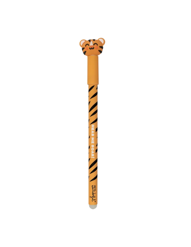 Penna Gel Cancellabile Tigre Felipe Hear Me Roar