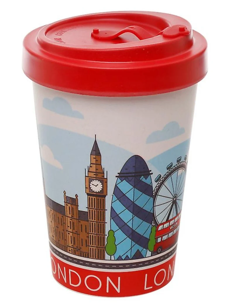 Tazza In Fibra Di Bambù Londra