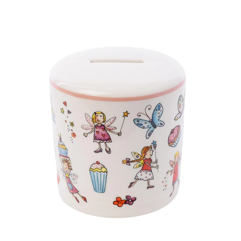 Salvadanaio Cupcake Fate In Ceramica