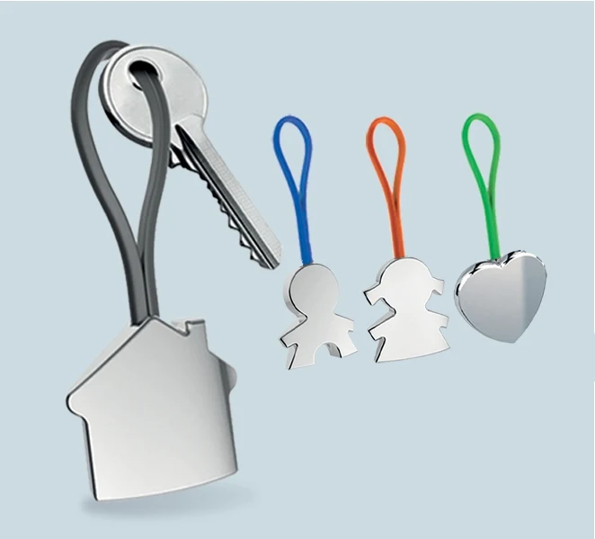Portachiavi Metallo Figure Assortite