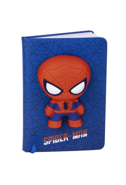 Quaderno A5 Squishy Antistress Spiderman 3D