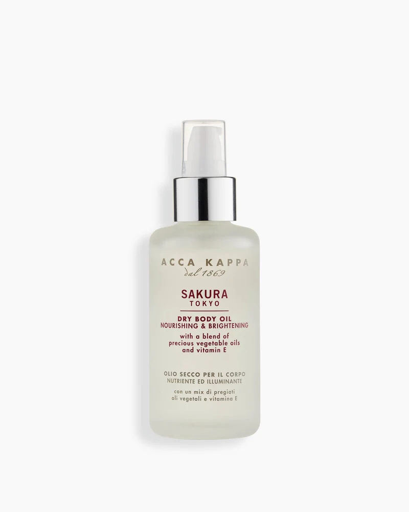 Olio per il corpo nutriente ed illuminante Acca Kappa 100ml