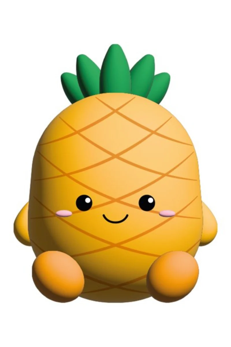 Squishy Antistress Poppy Ananas