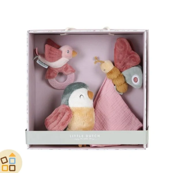 GIFT BOX PRIMA INFANZIA fiori e farfalle