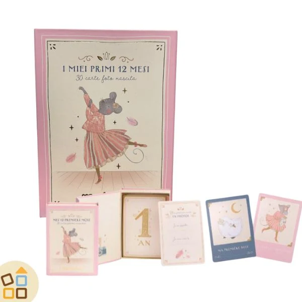 ALBUM FOTO CARTE I PRIMI 12 MESI, TOPOLINA BALLERINA