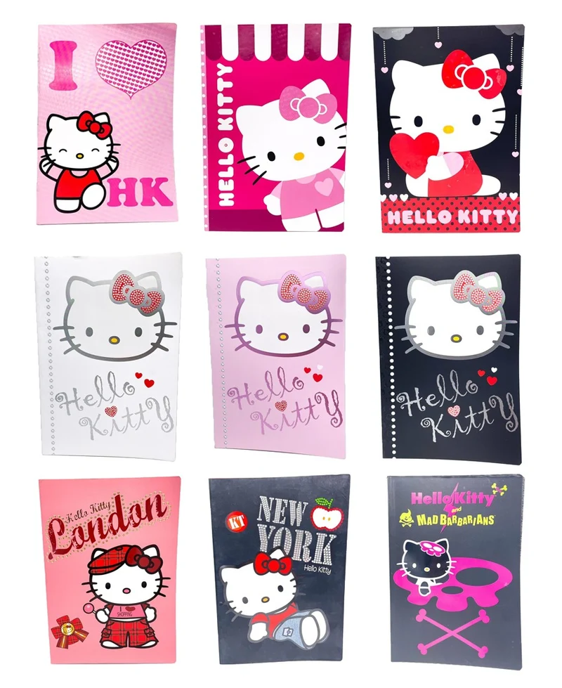 Hello Kitty Maxi Quaderno A4 Fantasie Assortite 80g
