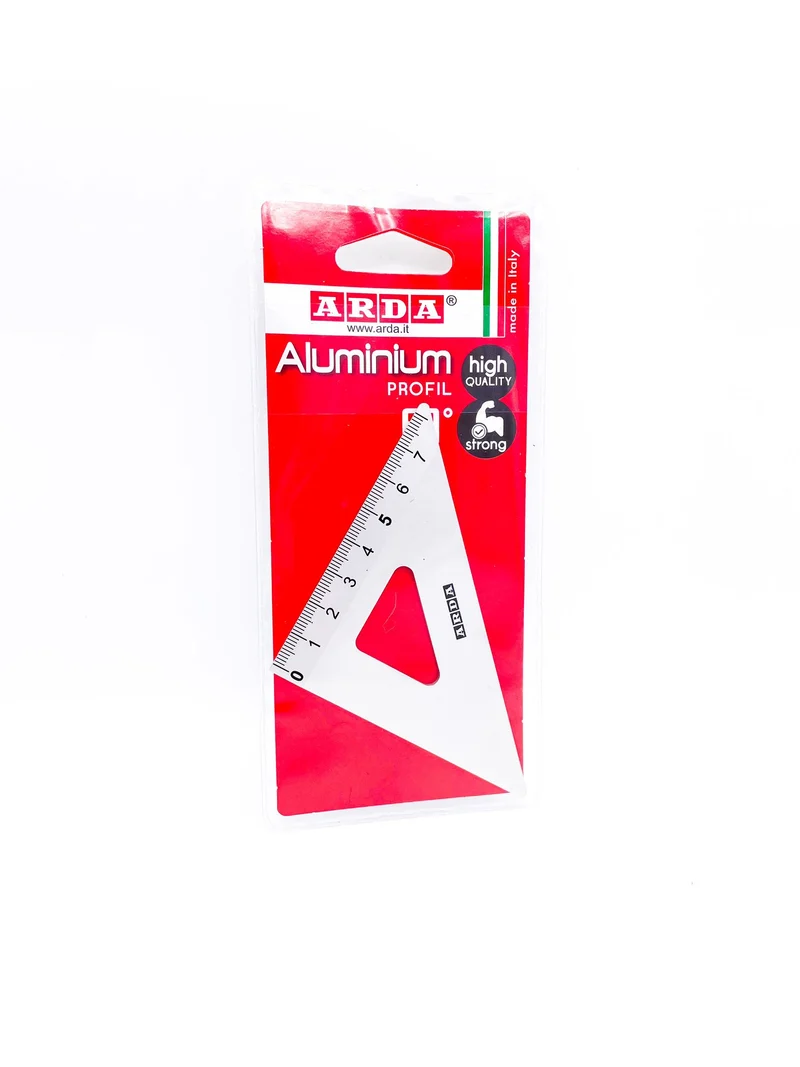 Squadretta In Alluminio 90 45 Gradi 12cm