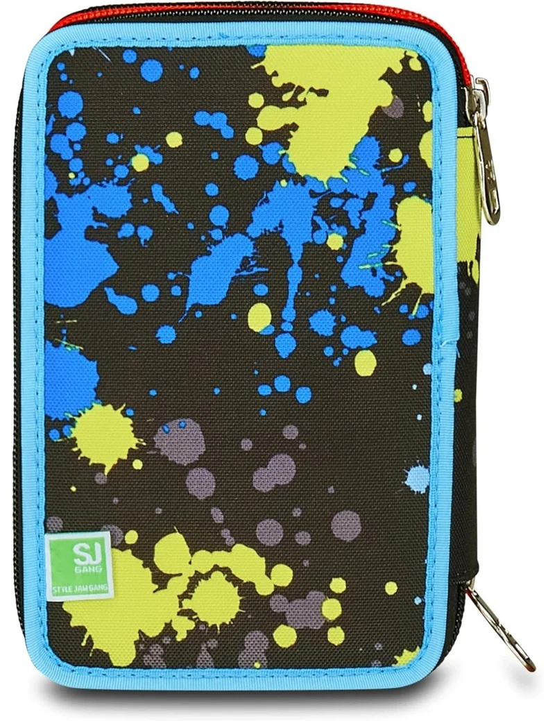 Astuccio Completo 3 Zip Seven Sj Gang Rules Boy