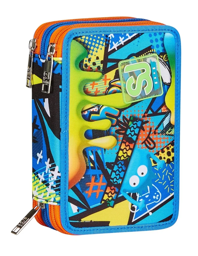 Astuccio Completo 3 Zip Seven SJ Gang Sphere Full Boy