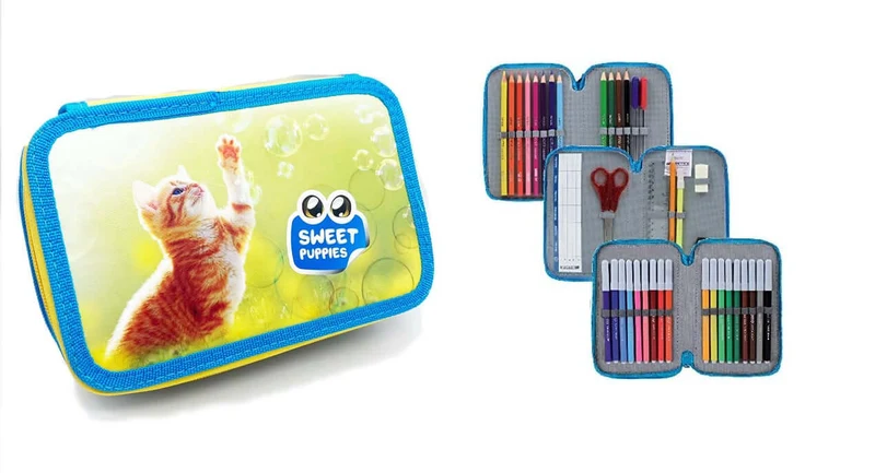Astuccio Completo 3 Zip Balmar 2000 Sweet Puppies