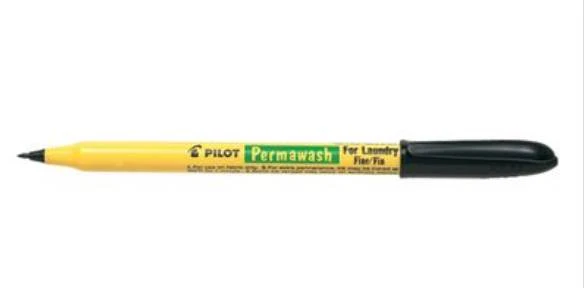Pennarello Pilot Marker Per Tessuti Permawash Nero