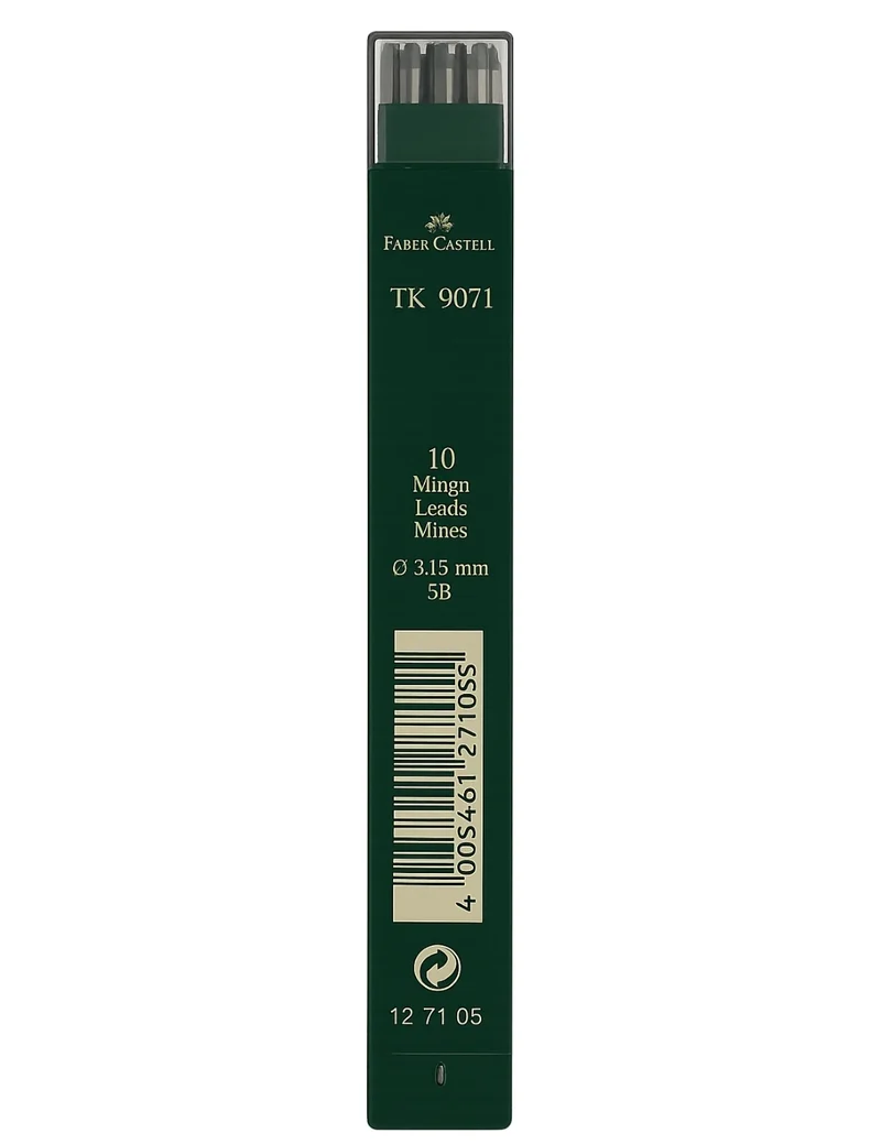 Ricambio Per Matite Faber Castell 5B 10pz