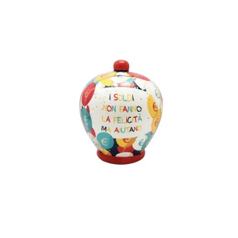 Salvadanaio In Ceramica I Soldi Non Fanno La Felicità